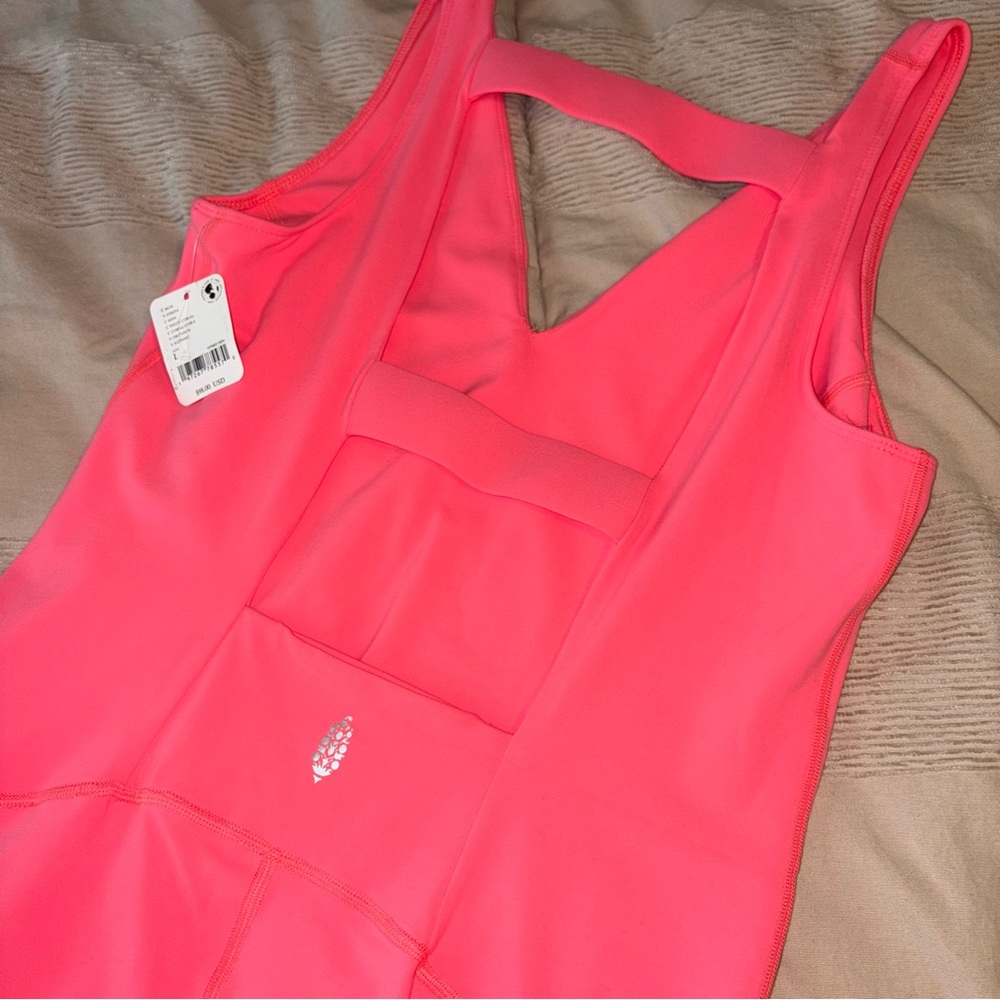 FP Movement Never Better Coral One Piece (NWT) - Picture 4 of 6